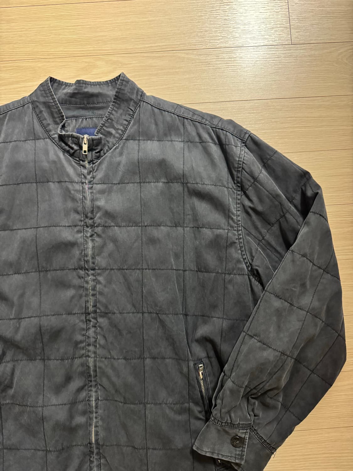 올드 스투시 코튼 블루종 상품이미지2