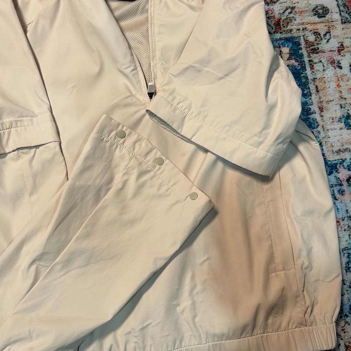 [L] 나이키 나일론 컨버터블 풀오버 하프 집업 상품이미지6