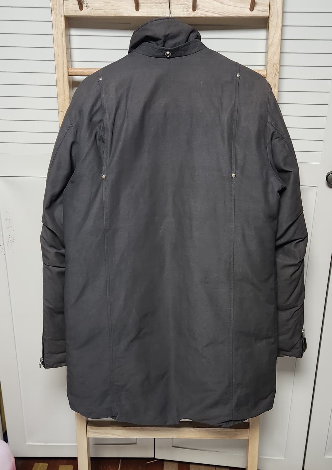 정품 무스너클 스틸링 롱 패딩 자켓 남성 상품이미지3