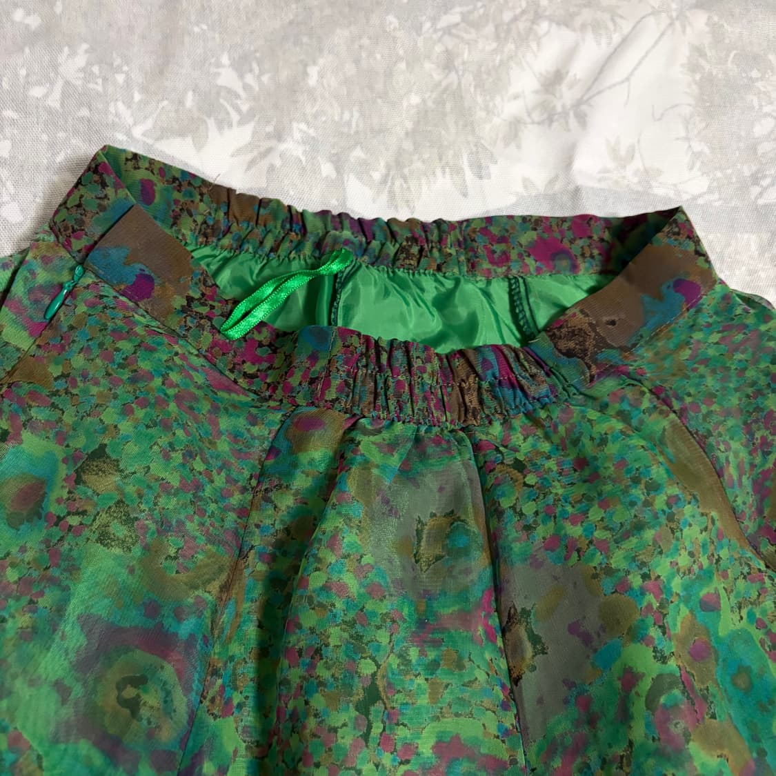 초록 곰팡이 스커트  상품이미지3