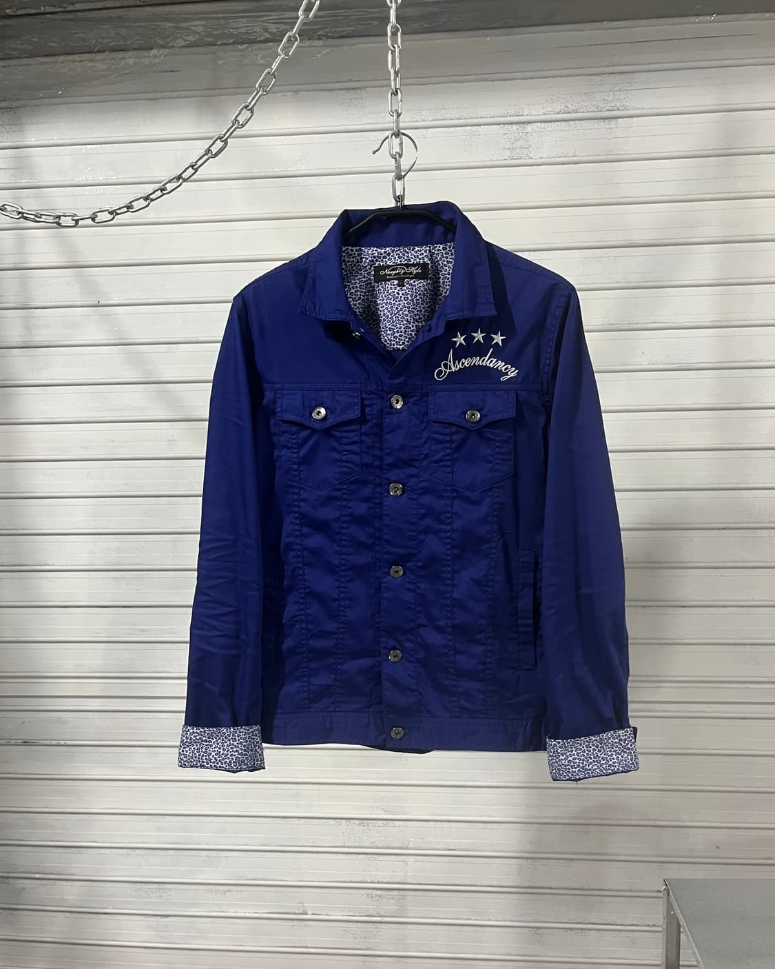 vtg ⭐️⭐️⭐️ blue jacket 상품이미지2