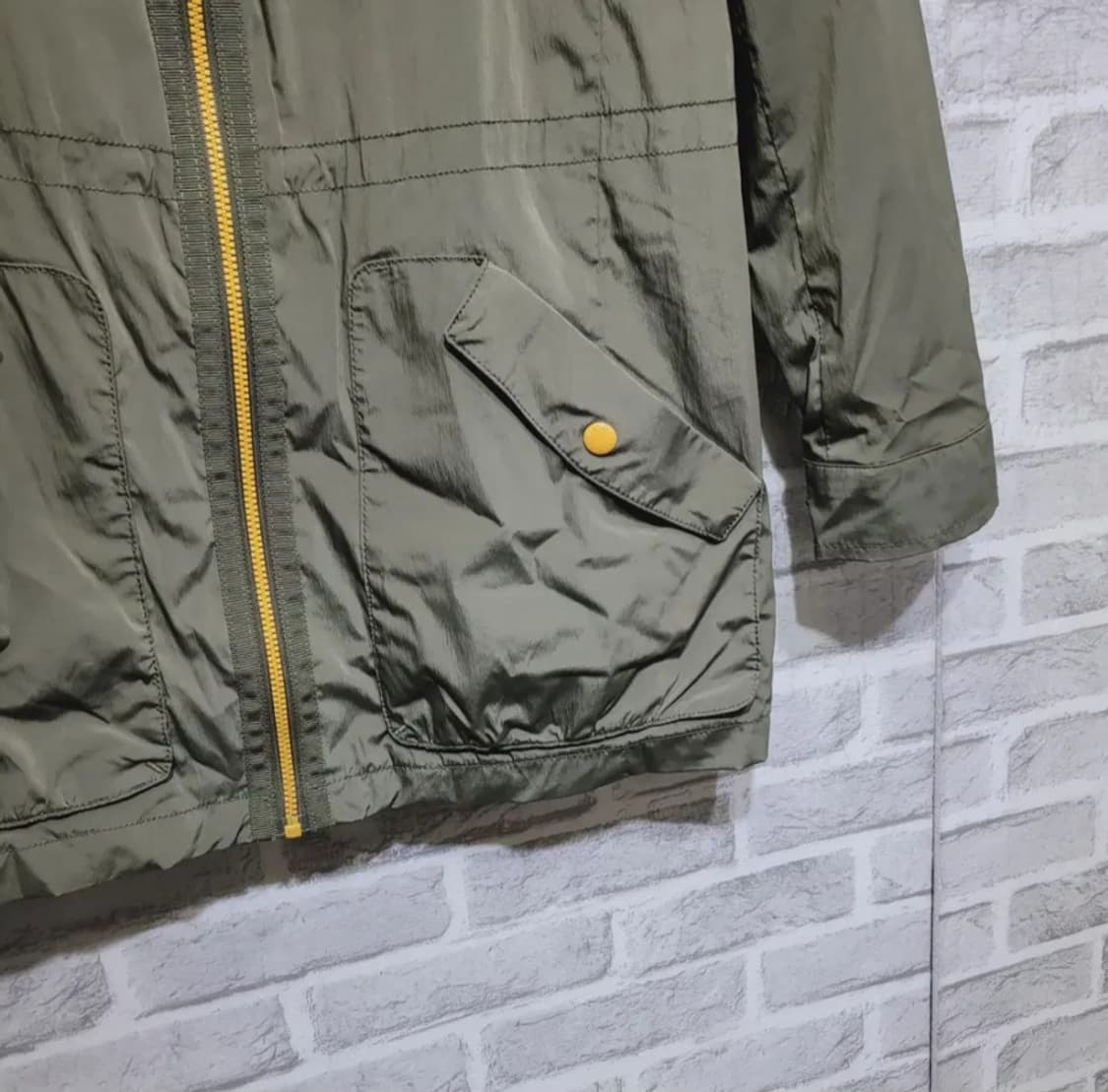 👠여성90사이즈👠크로커다일 바람막이 카키(봄~초여름) 상품이미지2