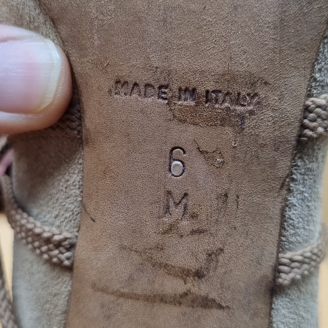 마이클코어스 스웨이드 롱부츠230 굽8.5 상품이미지6