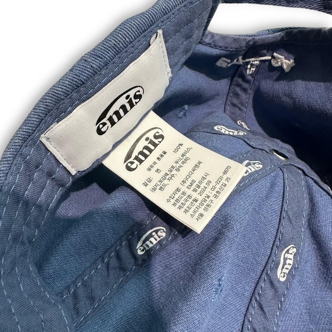 이미스 워싱 볼캡 상품이미지4