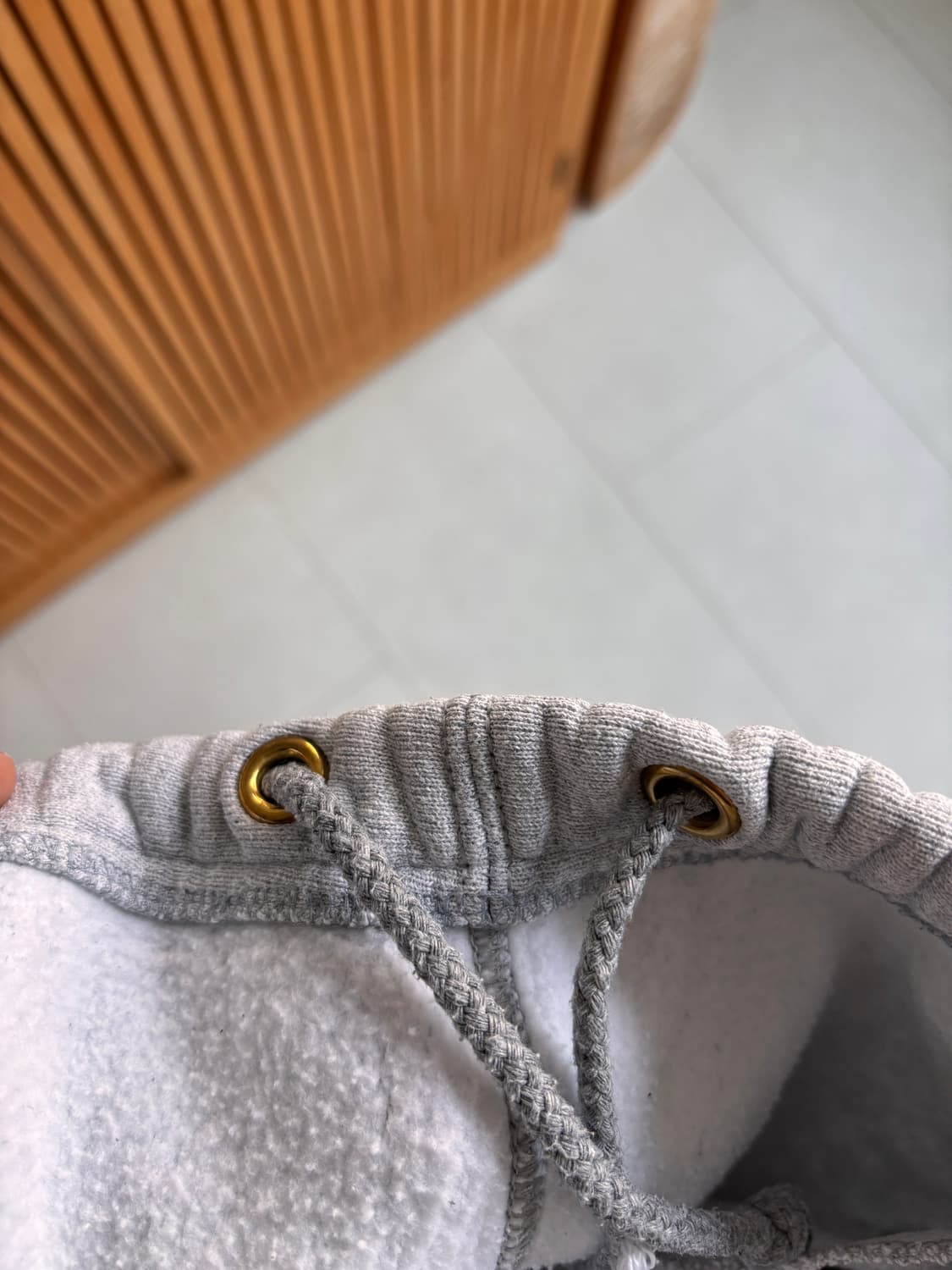 MADE IN USA 캠버 스웻팬츠 그레이 L 상품이미지5