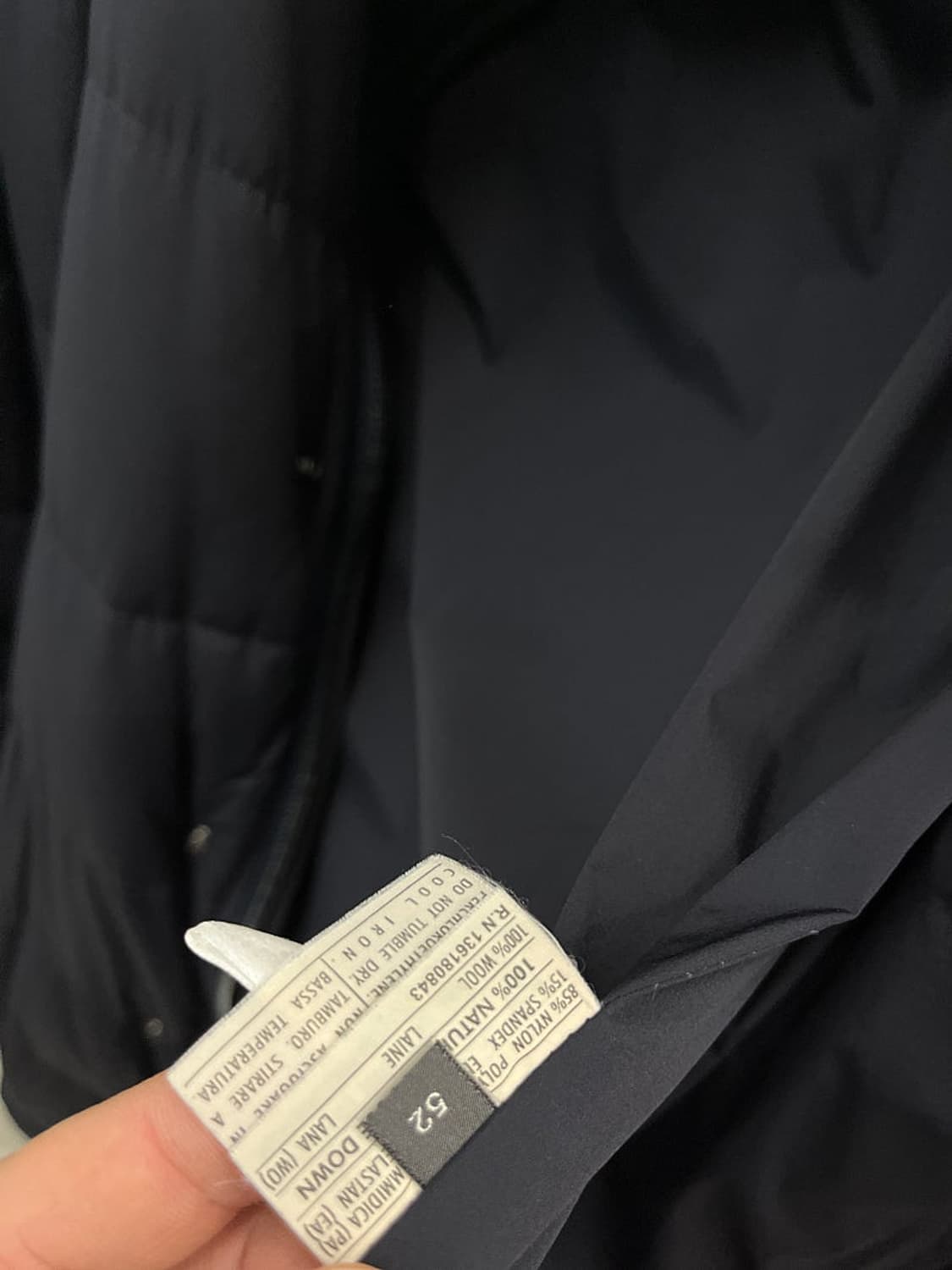 110) 페레가모 누빔 하프다운  상품이미지10