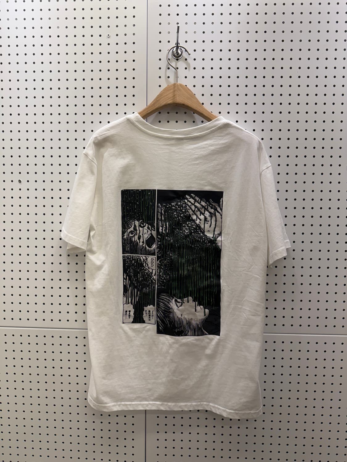 이토 준지 ‘그리세리드(グリセリド)’ 프린트 반팔 티셔츠 U444 상품이미지3