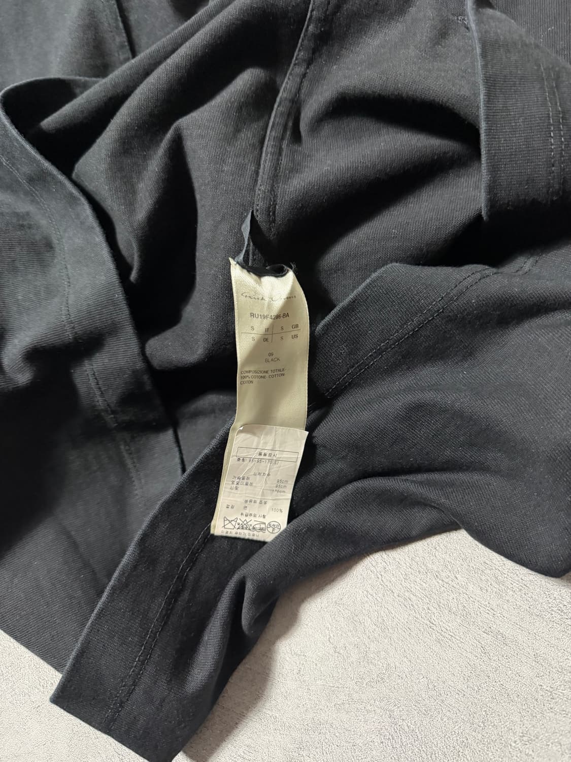 19FW 릭오웬스 터틀넥 니트 상품이미지5