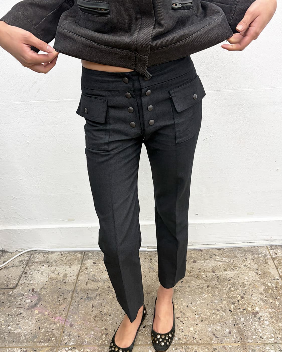 끌로에 by 피비 파일로 2006S/S 버튼 디테일 트라우저 상품이미지4