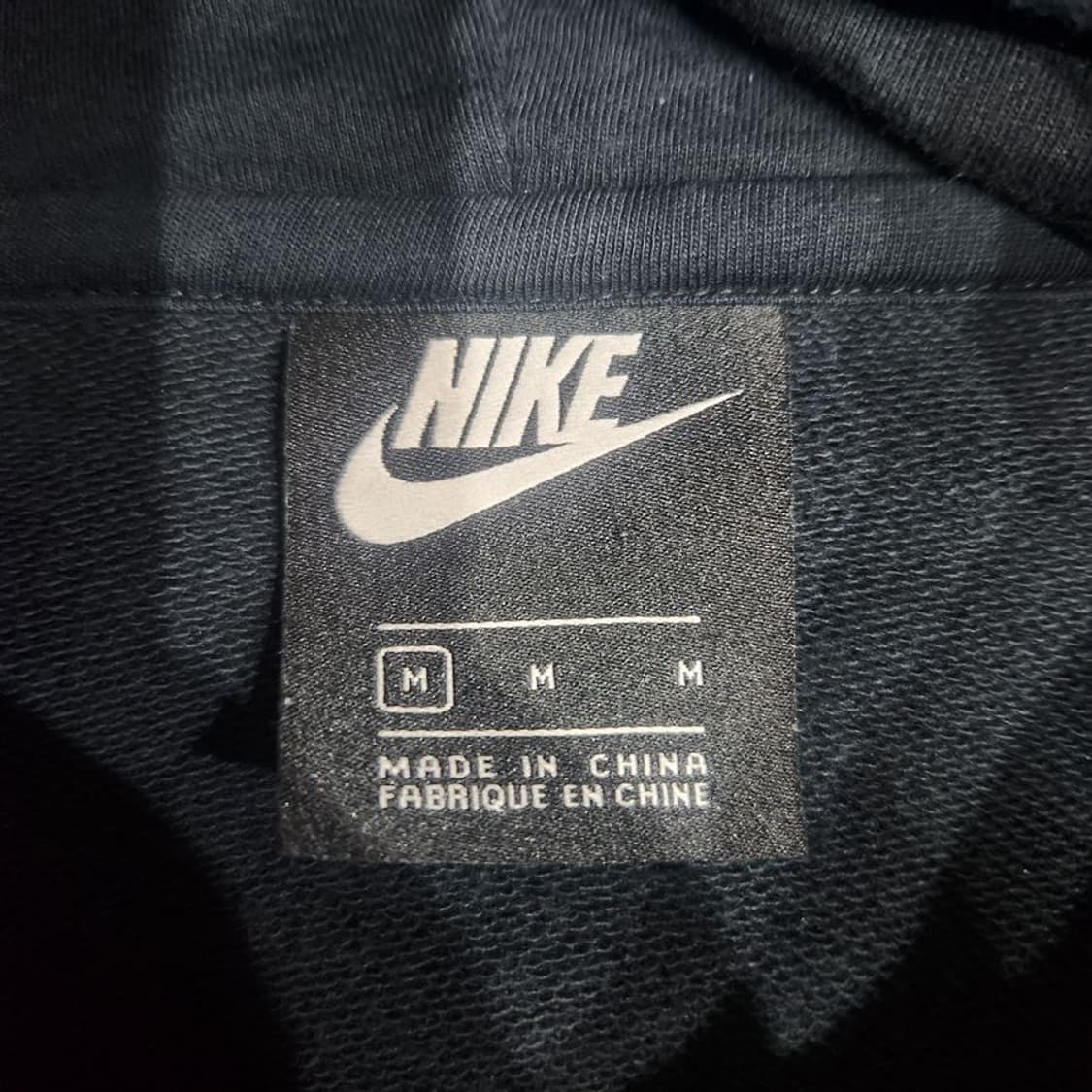 [여M]나이키 블랙 크롭 후드티[Y5C-112] 상품이미지6