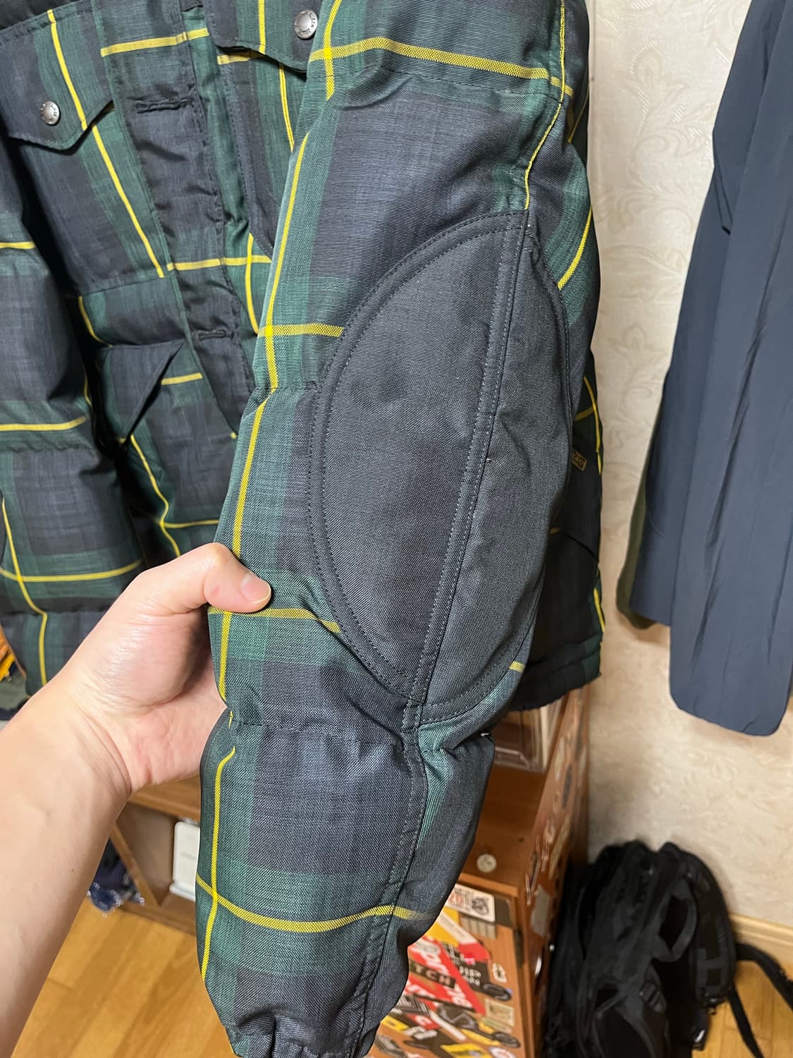 S 폴로 랄프로렌 블랙와치 다운패딩 상품이미지5