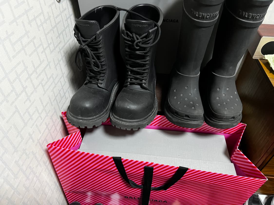 발렌시아가 스테로이드 부츠 42사이즈 상품이미지4