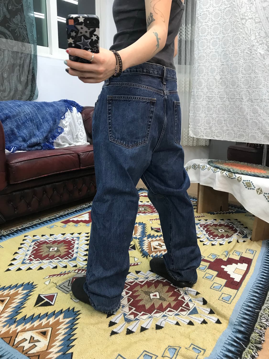 유니클로 데님팬츠  상품이미지2