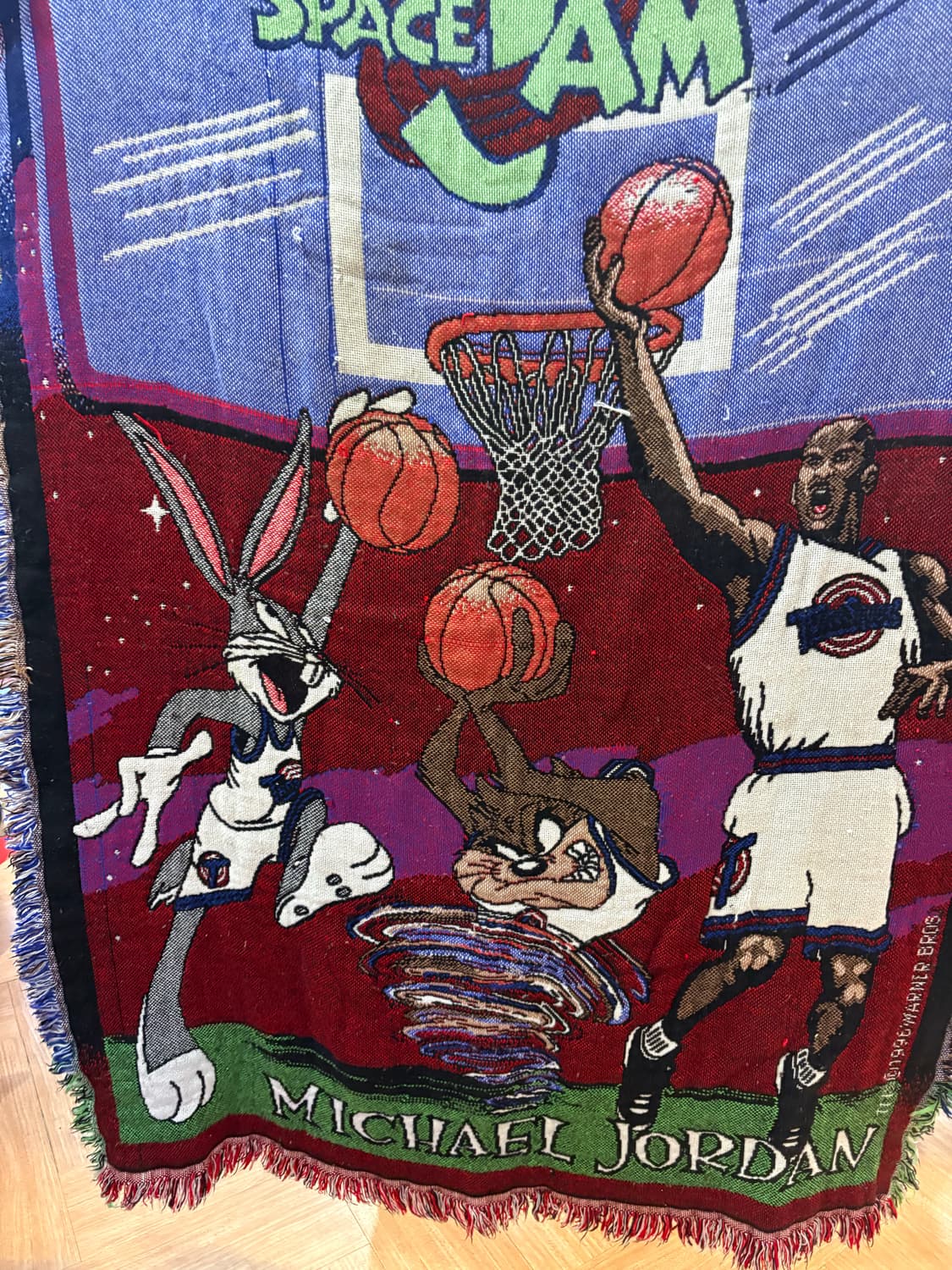 90s Space Jam 블랭킷 상품이미지4