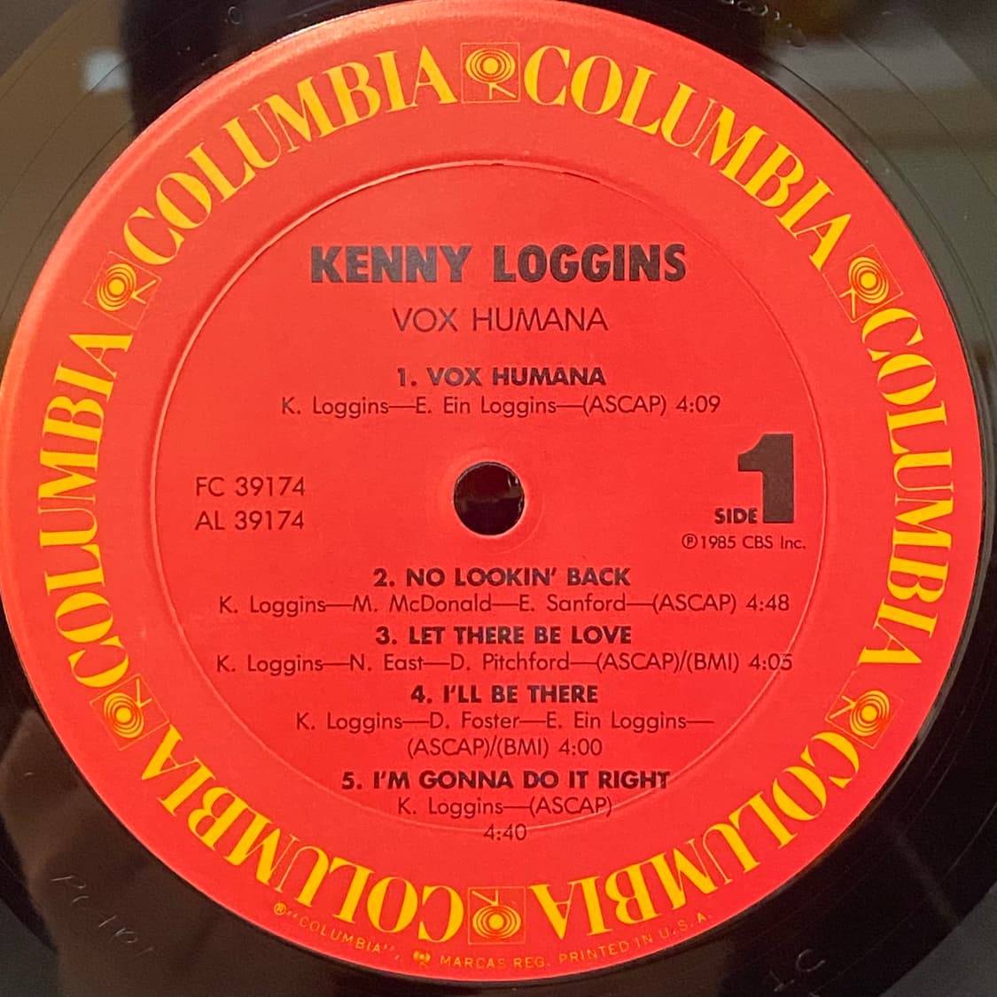 (LP) Kenny Loggins - Vox Humana 상품이미지4