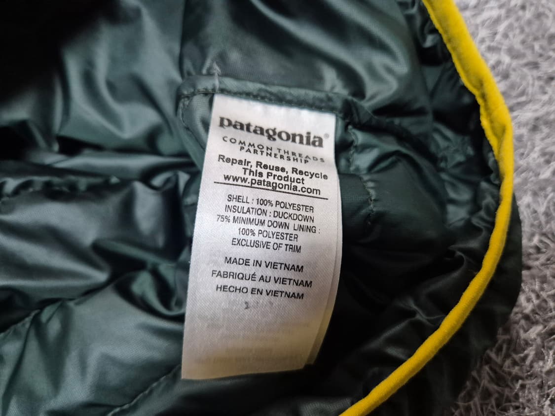파타고니아 남성 덕다운 다운스냅 풀오버 S 상품이미지8