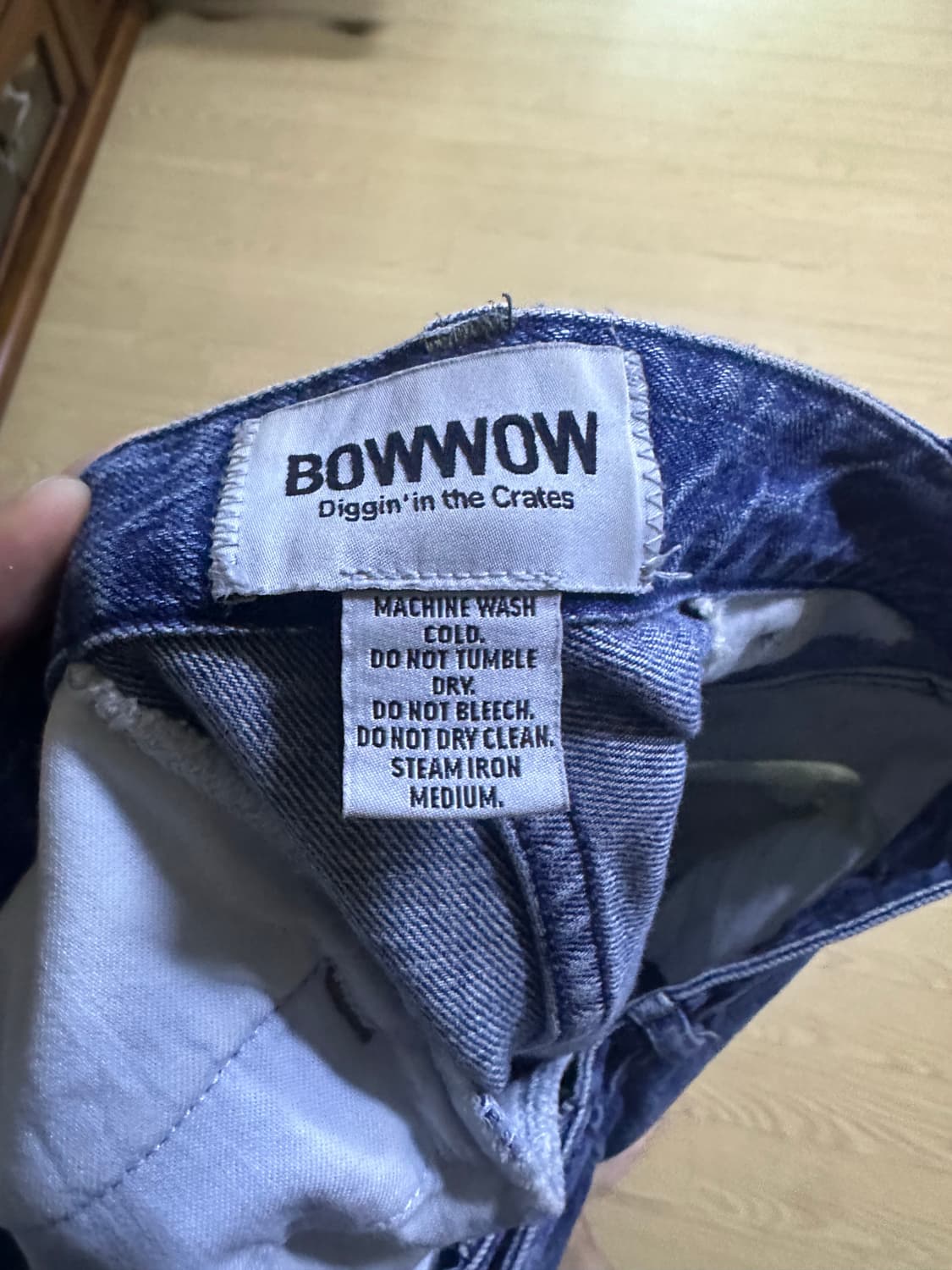 바우와우 데님 xl 상품이미지3