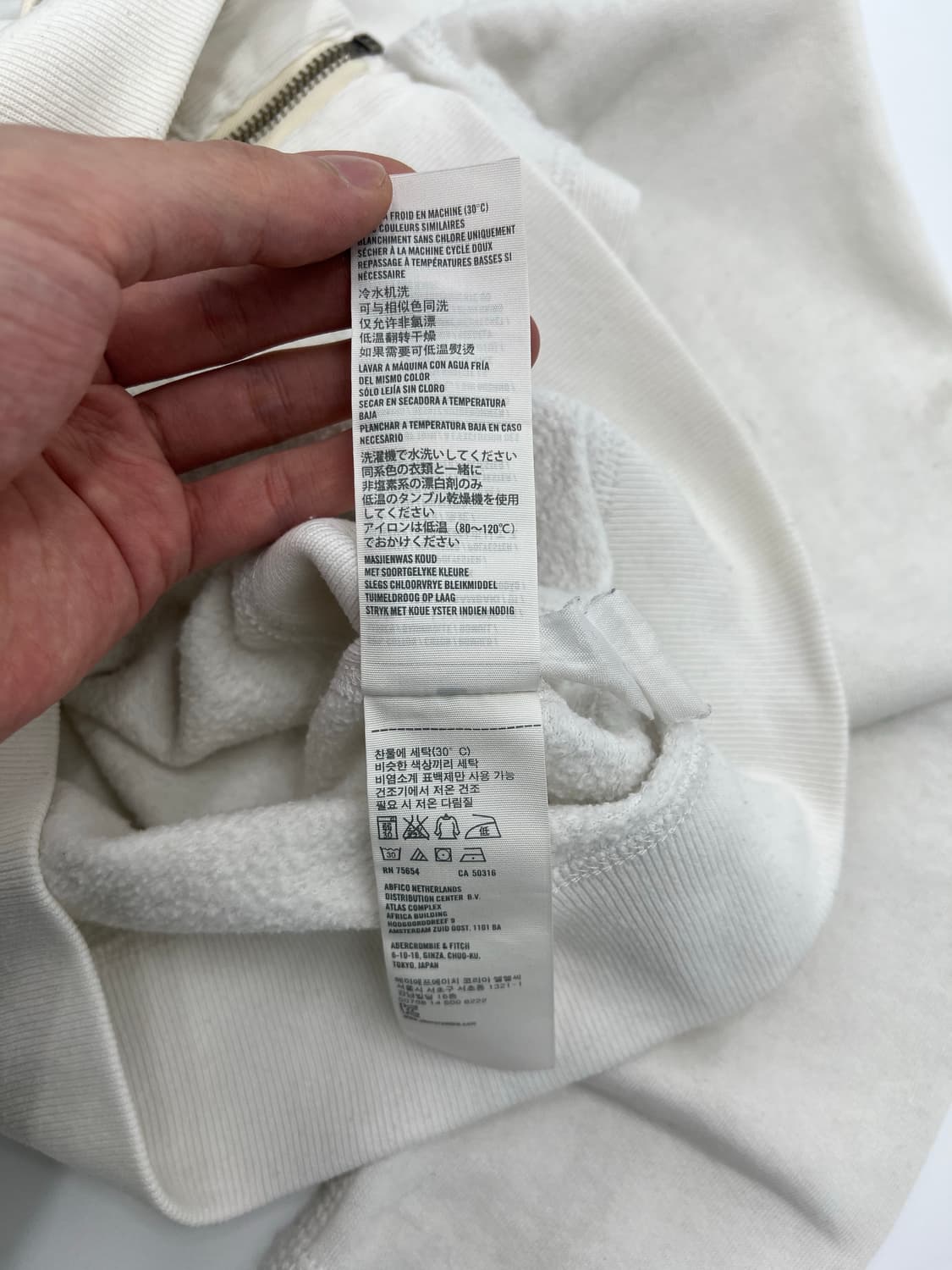 아베크롬비 후드집업 상품이미지5