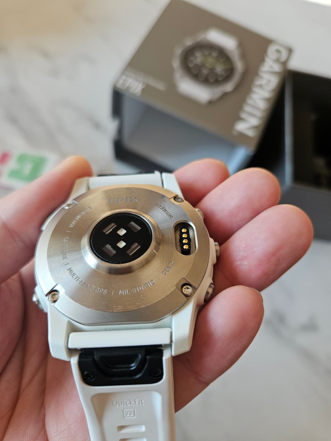 가민 에픽스 Gen2 화이트 상품이미지7