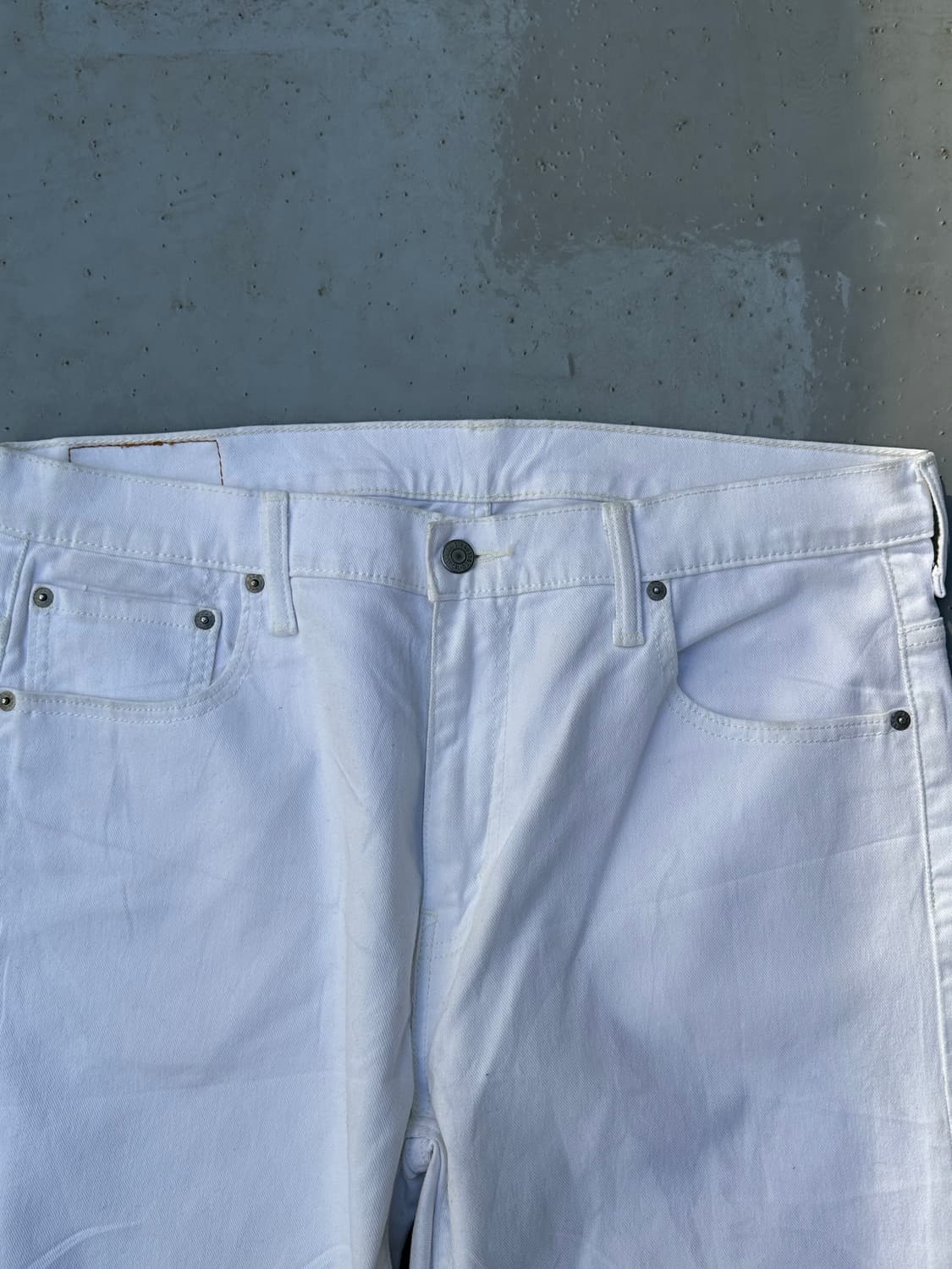 [리바이스] •Levi's 569 White Denim 상품이미지4