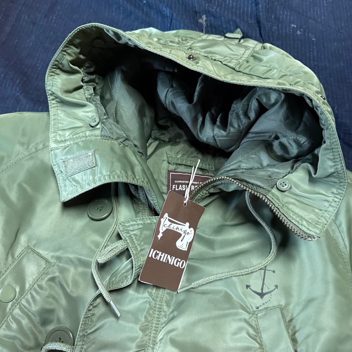 Flash Report 스텐실 시니어코드 N-3B 파카 XL 상품이미지2