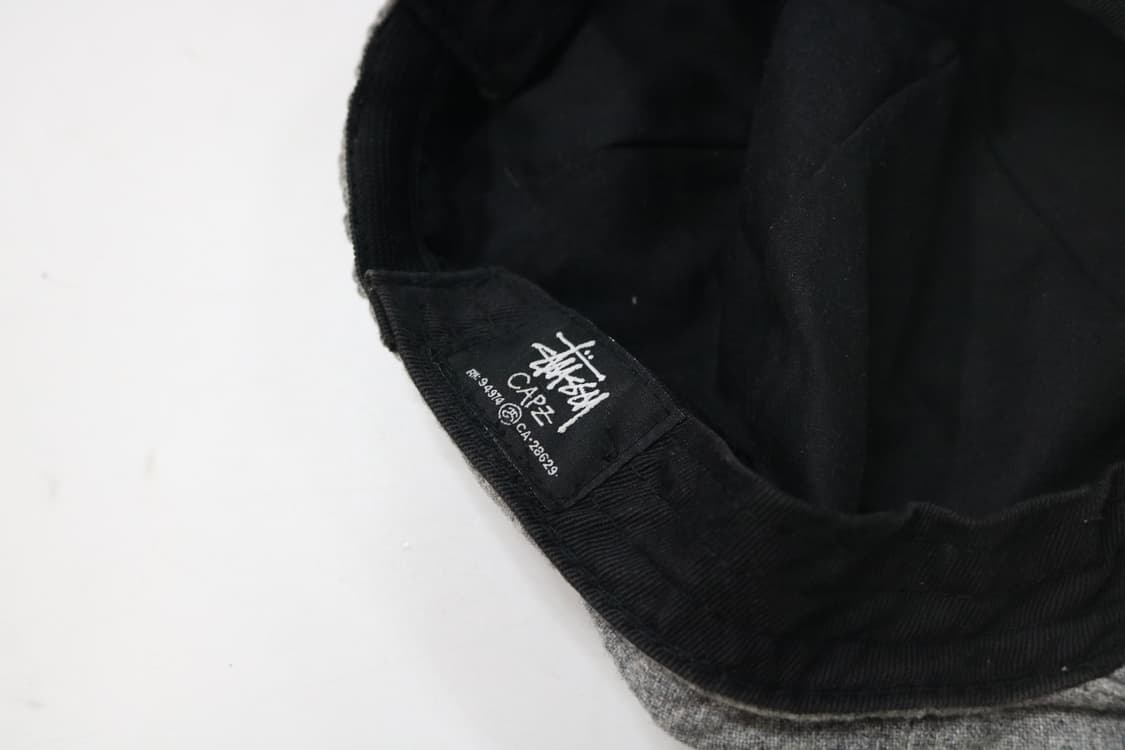 Stussy 스투시 빈티지 울 블렌드 뉴스보이캡 헌팅캡 그레이 상품이미지8