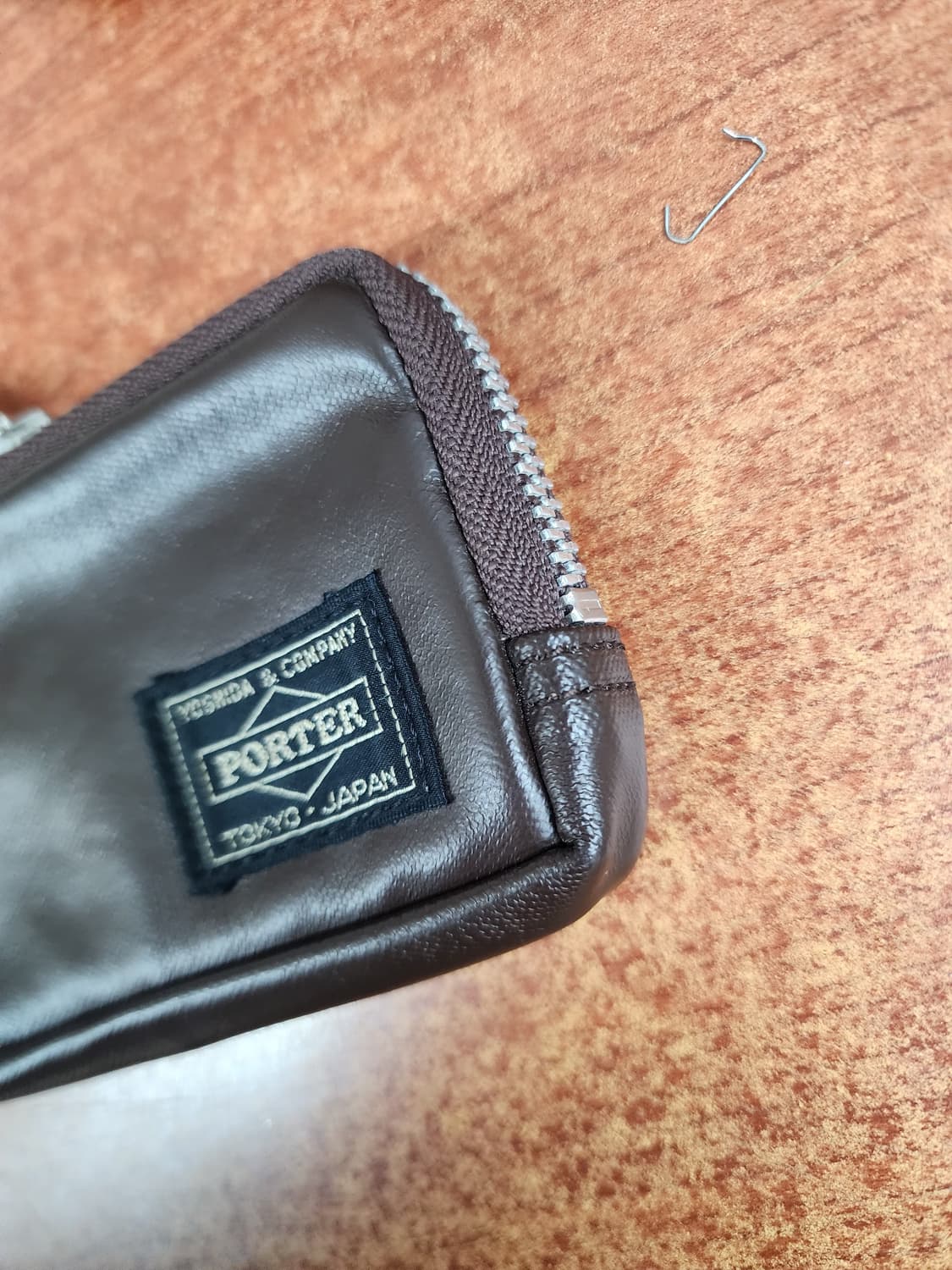 요시다포터 프리스타일 멀티코인 케이스 브라운 상품이미지2