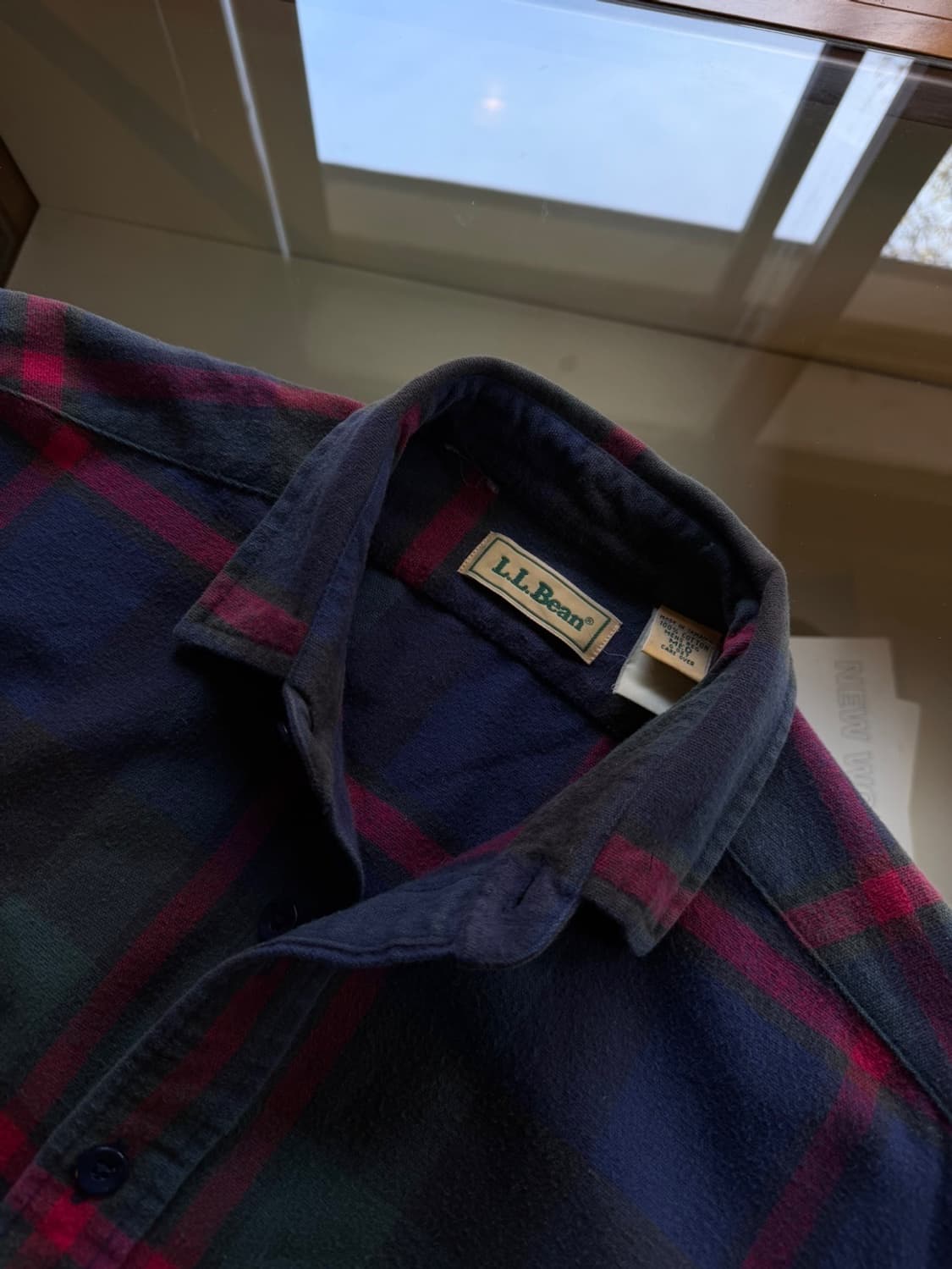 엘엘빈 플란넬 셔츠 100 상품이미지9