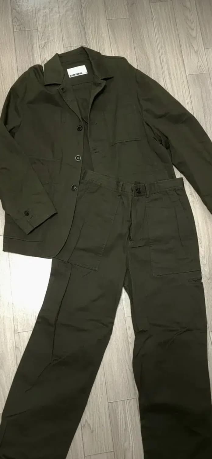 비슬로우 아메카지 헤링본 셋업 상품이미지1