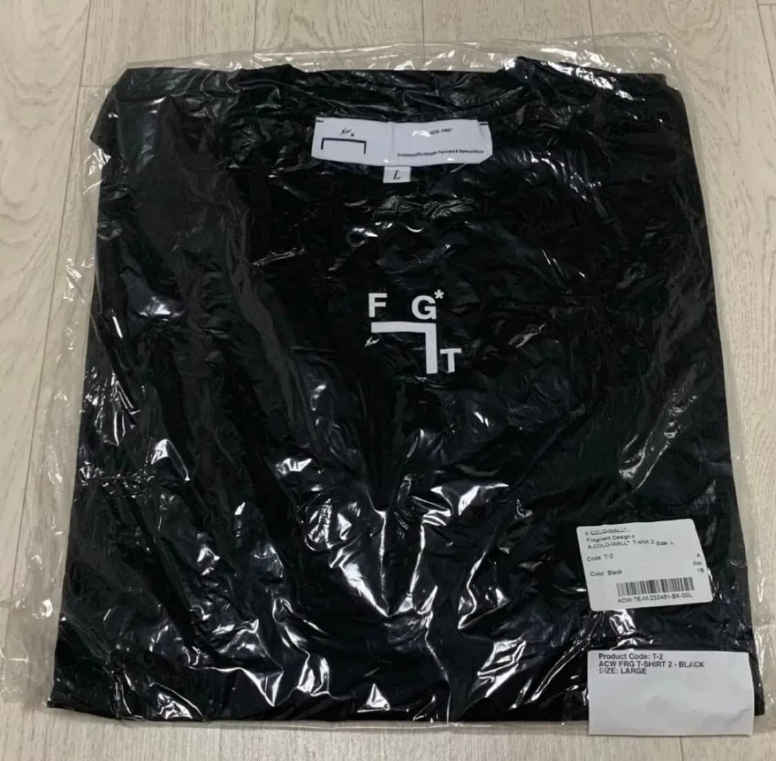 (새 상품) 어콜드월x프라그먼트 디자인 티셔츠 상품이미지3