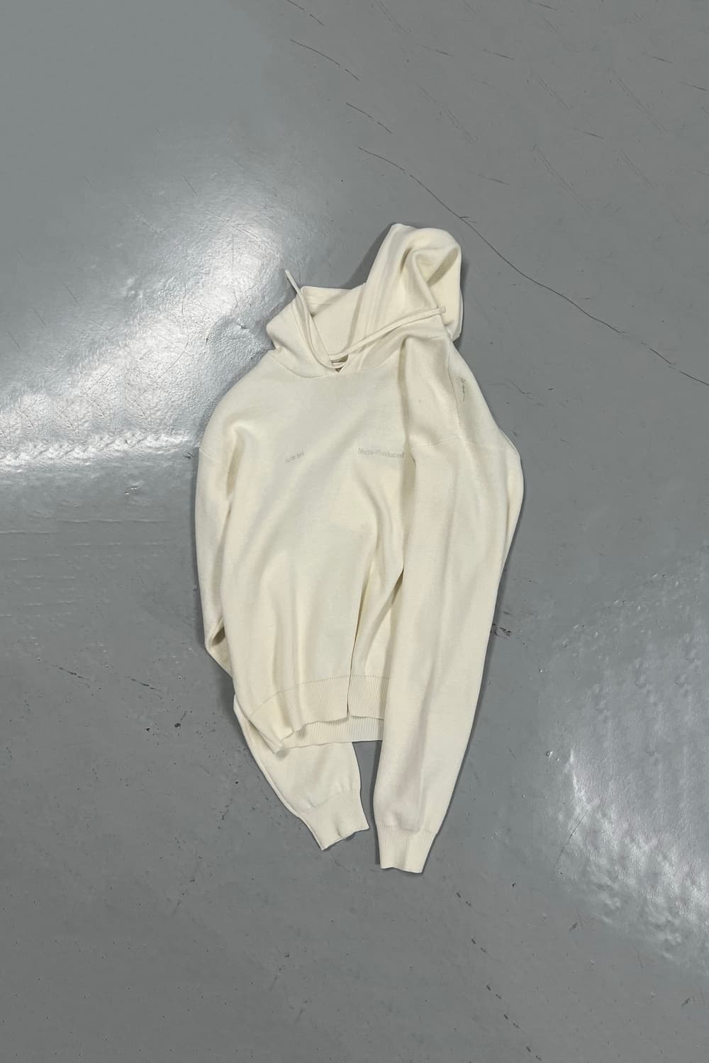 플라스틱 프로덕트 스피드 컨트롤 점퍼 아이보리 상품이미지2