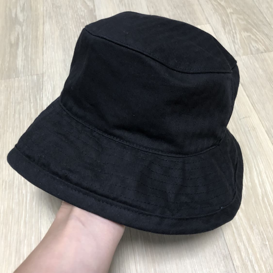 (ONE SIZE) 리타 LEATA HBT 코튼 피싱 햇 블랙 리타 모자 상품이미지9