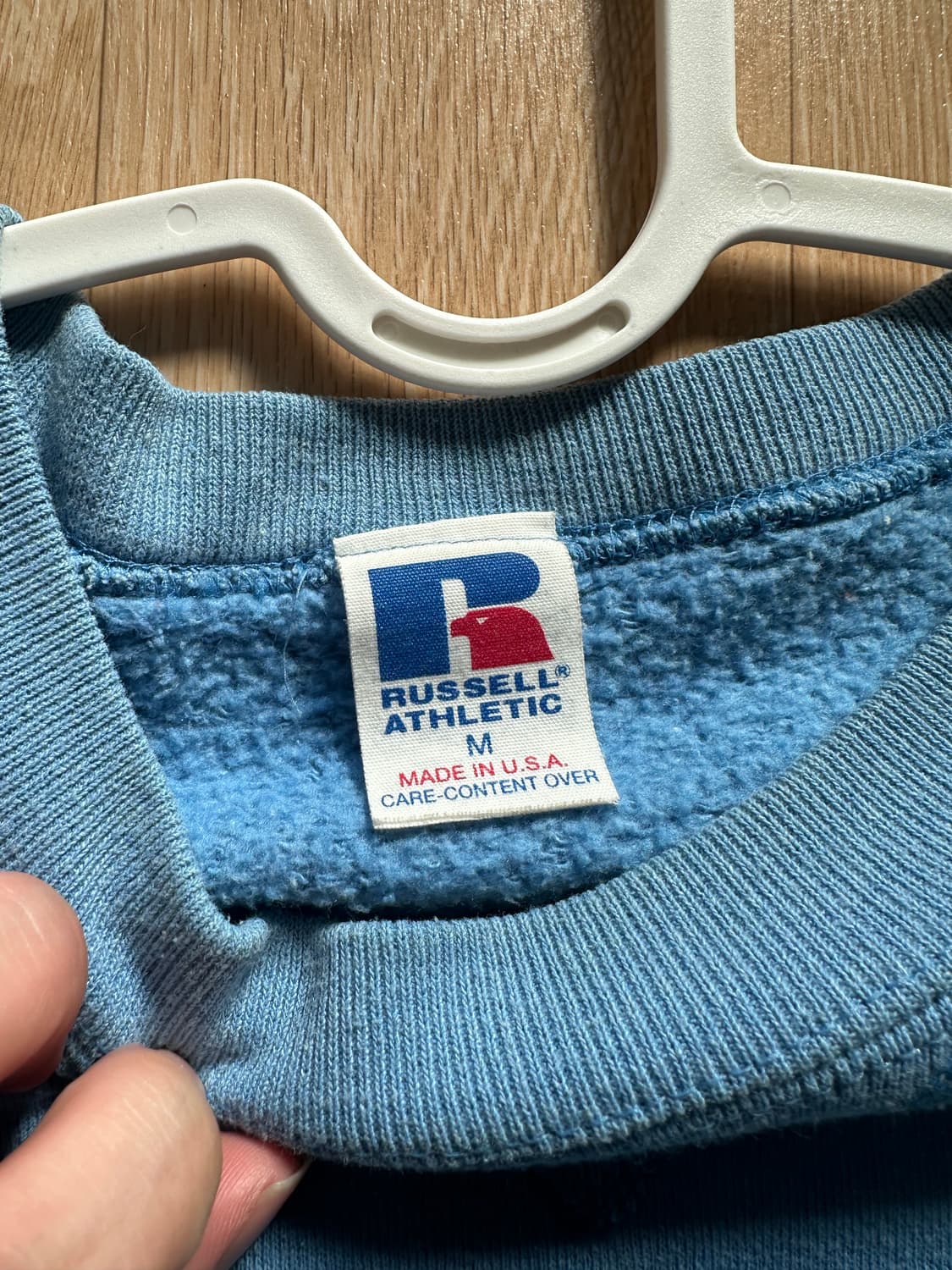 90s 러셀 맨투맨 M사이즈 made in usa 상품이미지4