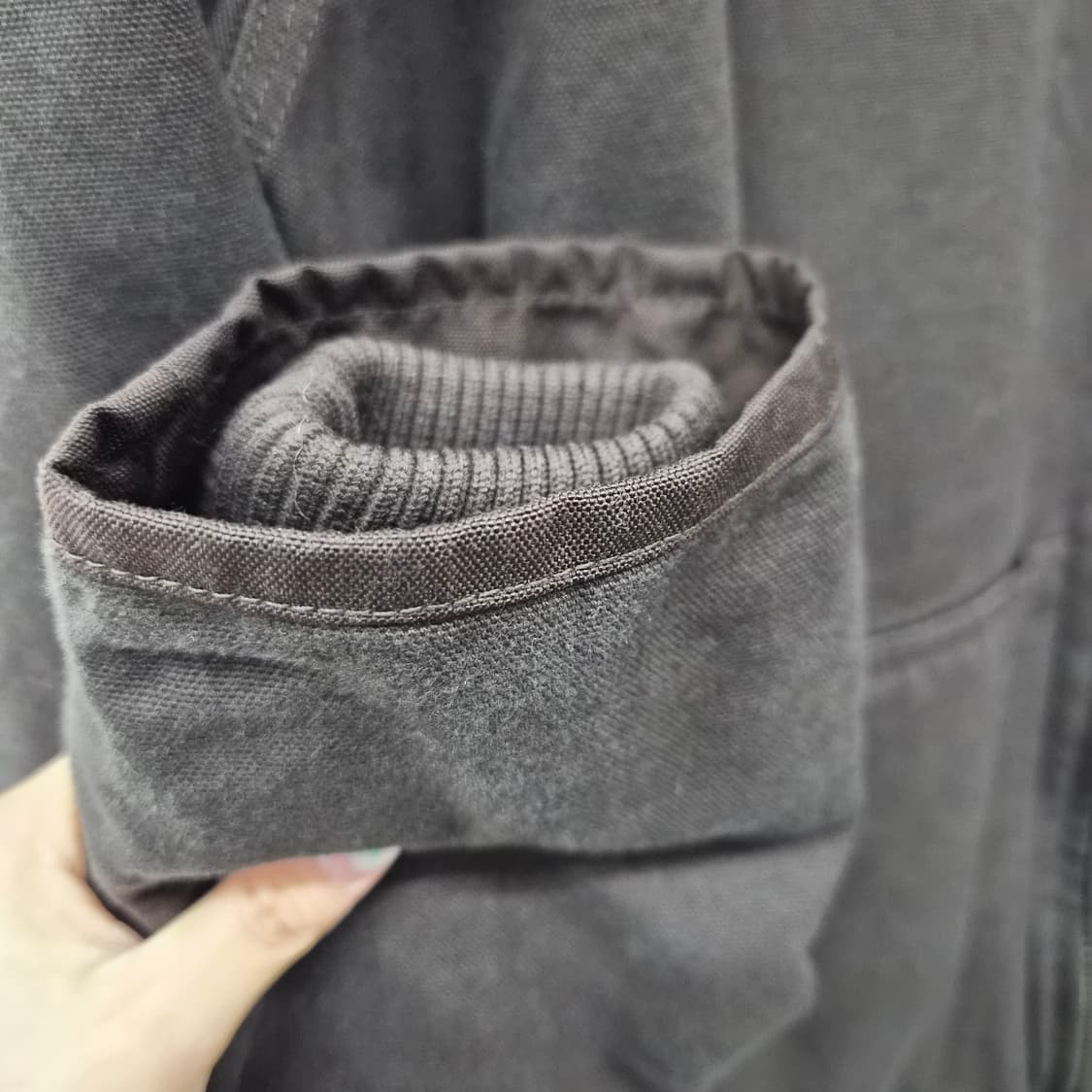 칼하트 워시드 덕 인슐레이티드 액티브 재킷 남성 M 상품이미지6