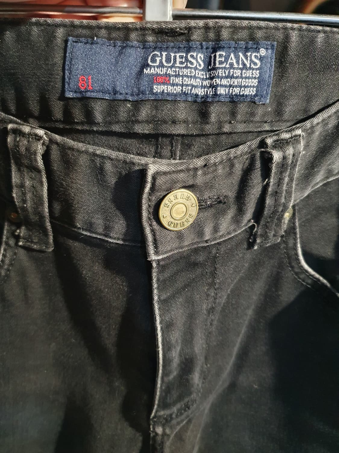 게스 블랙진 데님 팬츠 여성용 29사이즈 2200316 상품이미지3