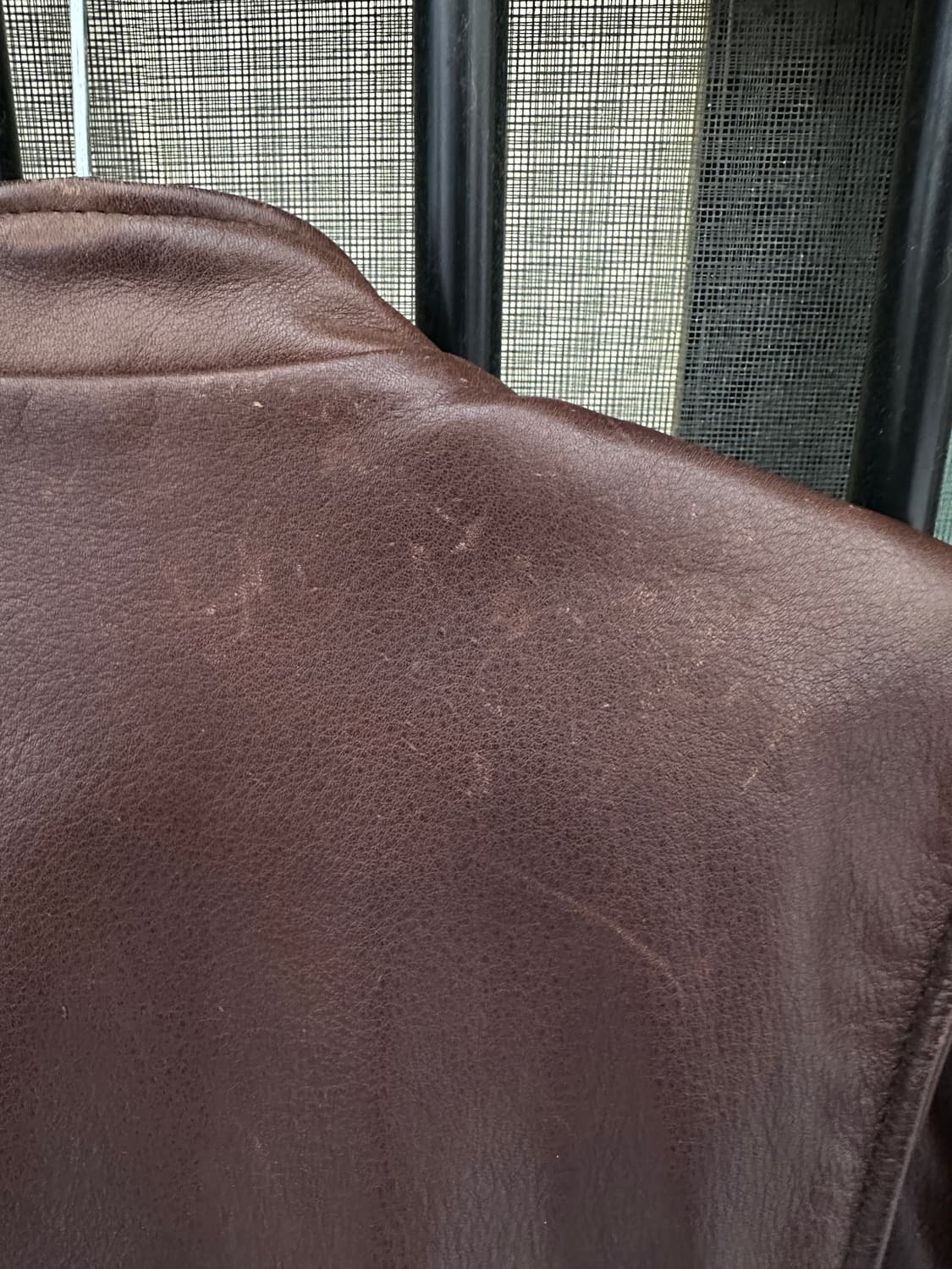 (M) 홀스하이드 레더 자켓 상품이미지7