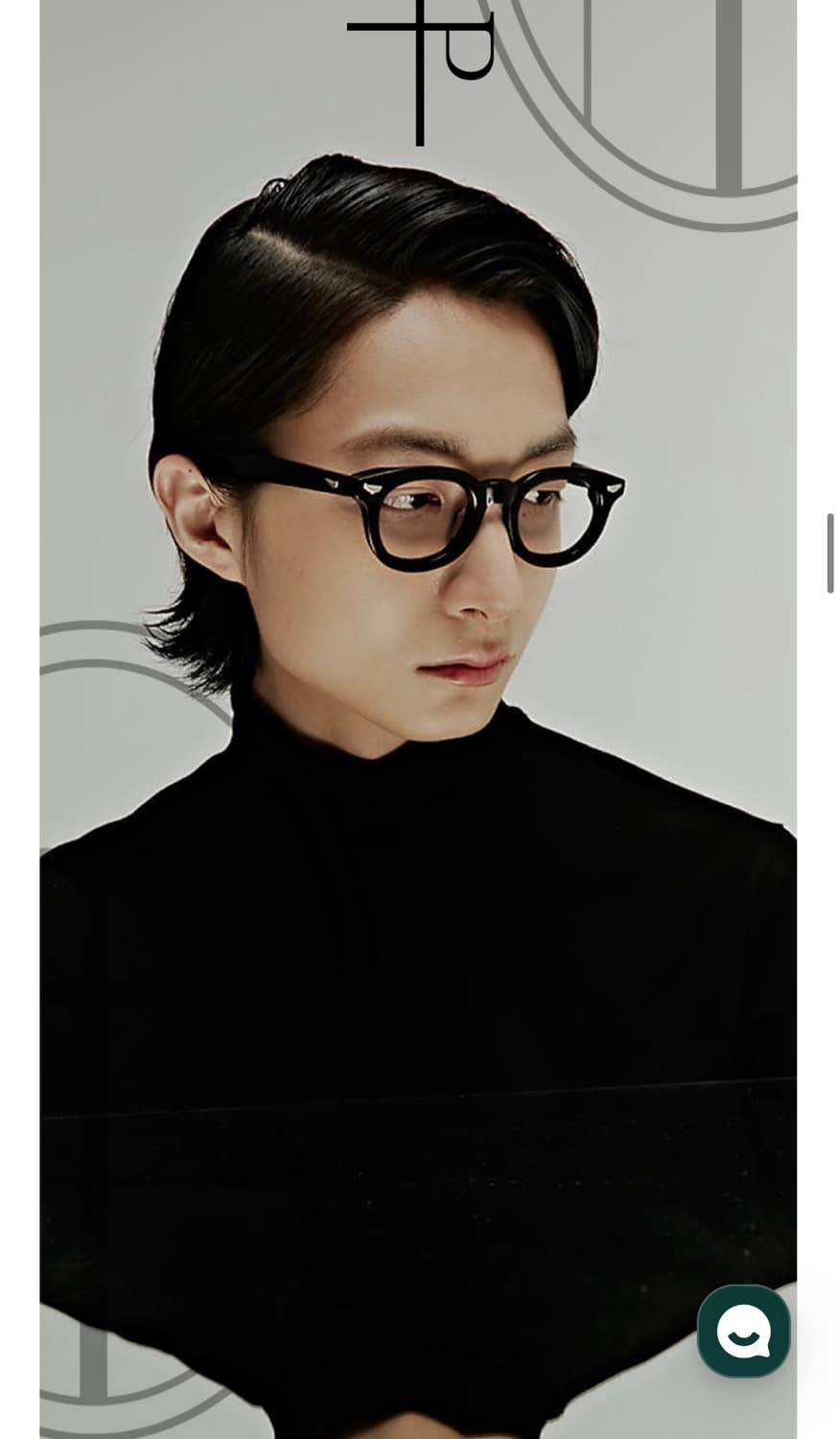 파이살론 URBAN/13 블랙 안경 상품이미지4