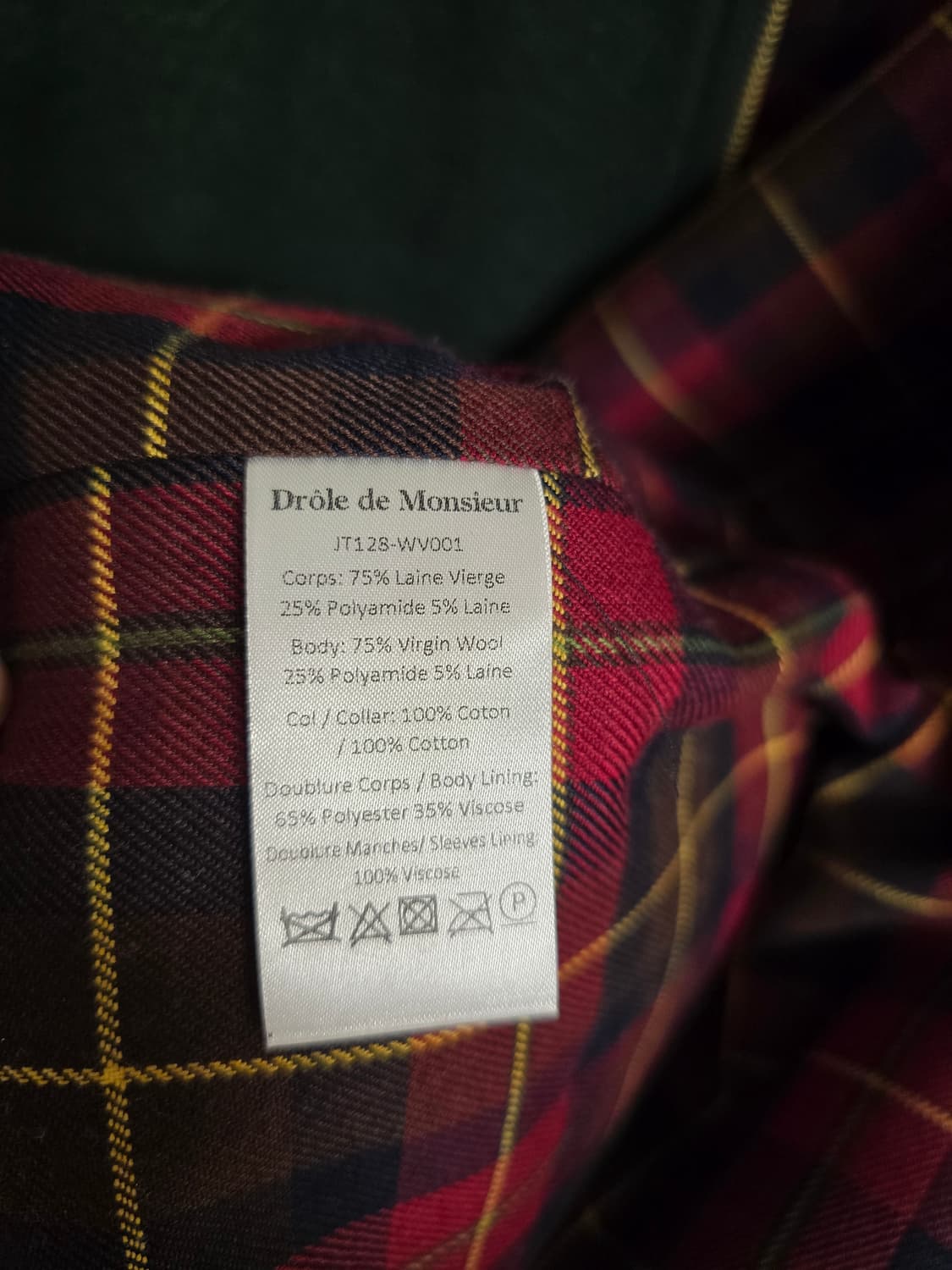 드롤드무슈 버진울 블렌드 자켓 (L) 상품이미지3