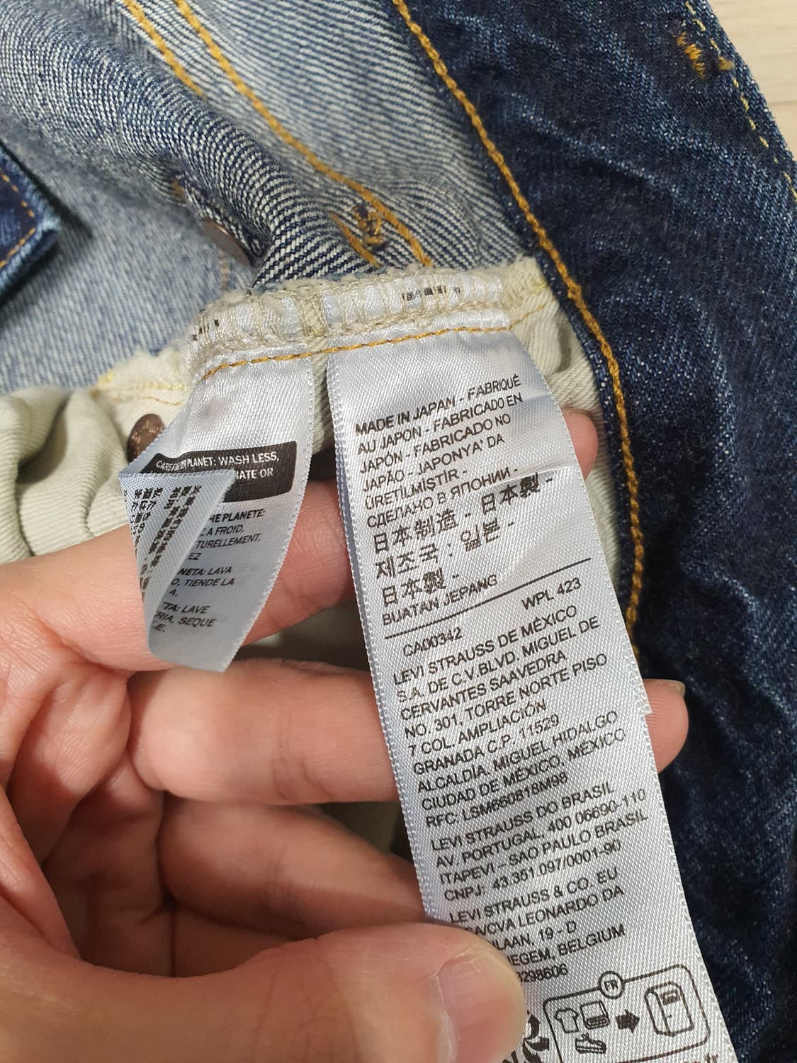 리바이스 lvc 55501 0078 taraval 1955 501 상품이미지7