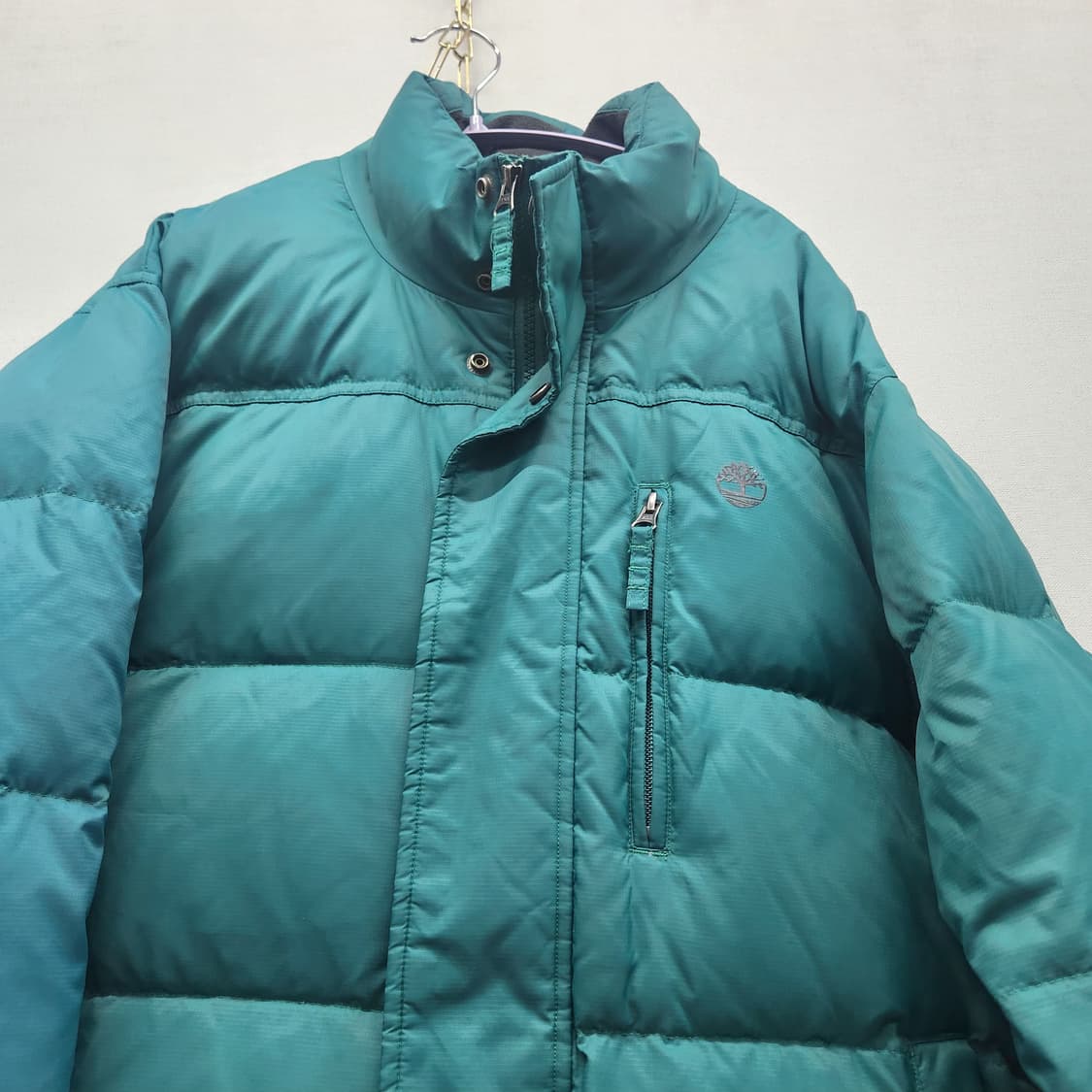 팀버랜드 로고 덕다운 스트링 패딩 M(XL) 상품이미지2