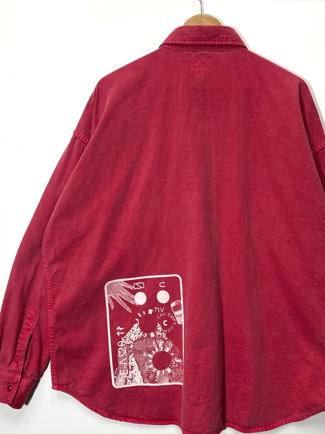 Cav Empt Garment Dye Over Shirt  상품이미지4