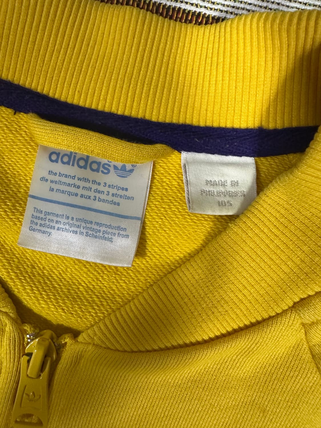 아디다스 저지 옐로우/퍼플 상품이미지2