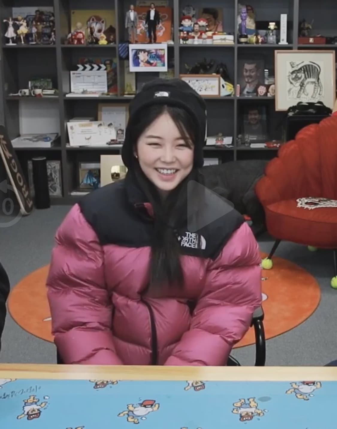 눕시 1995 라즈베리 미노이 착용 상태 최상 상품이미지1