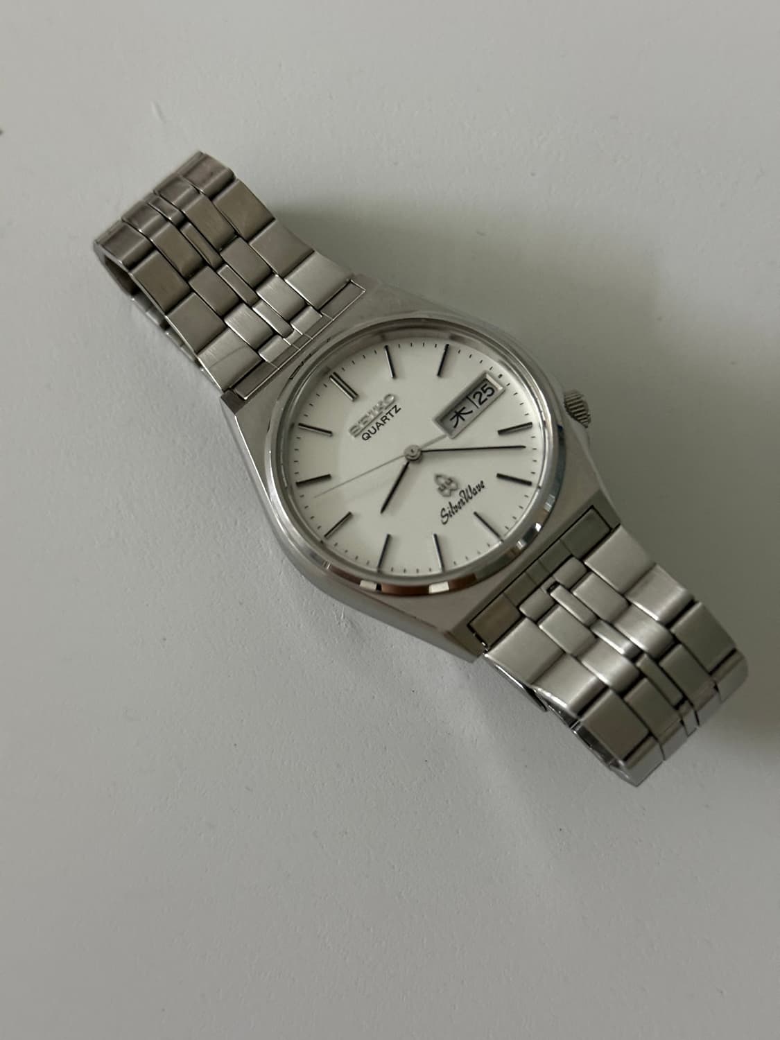 세이코 Seiko 쿼츠 실버웨이브 데이데이트 상품이미지3