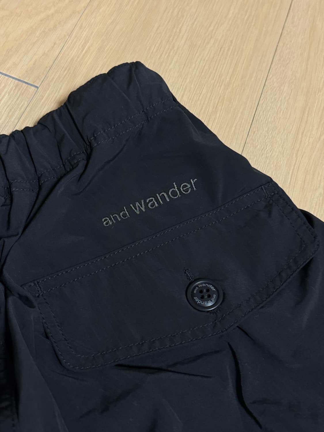 [XXL] 앤드원더 25fw 오버사이즈 카고 팬츠 블랙 상품이미지10