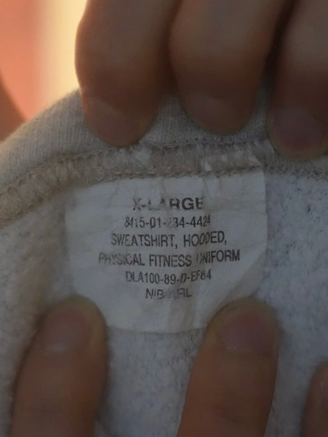 US ARMY zip up (XL) 상품이미지3