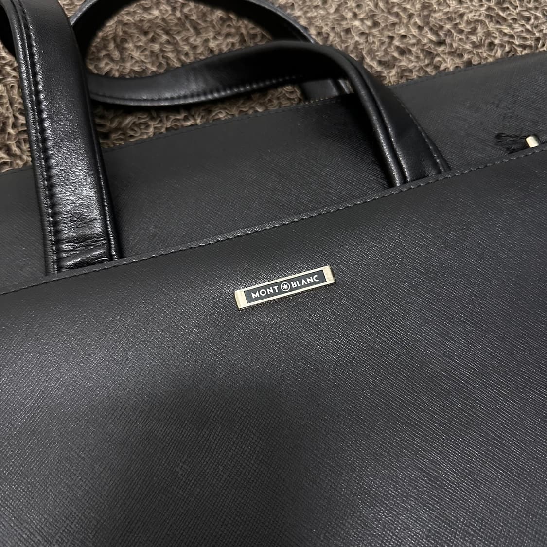 MONTBLANC 몽블랑 남성 서류 가방 블랙 상품이미지2