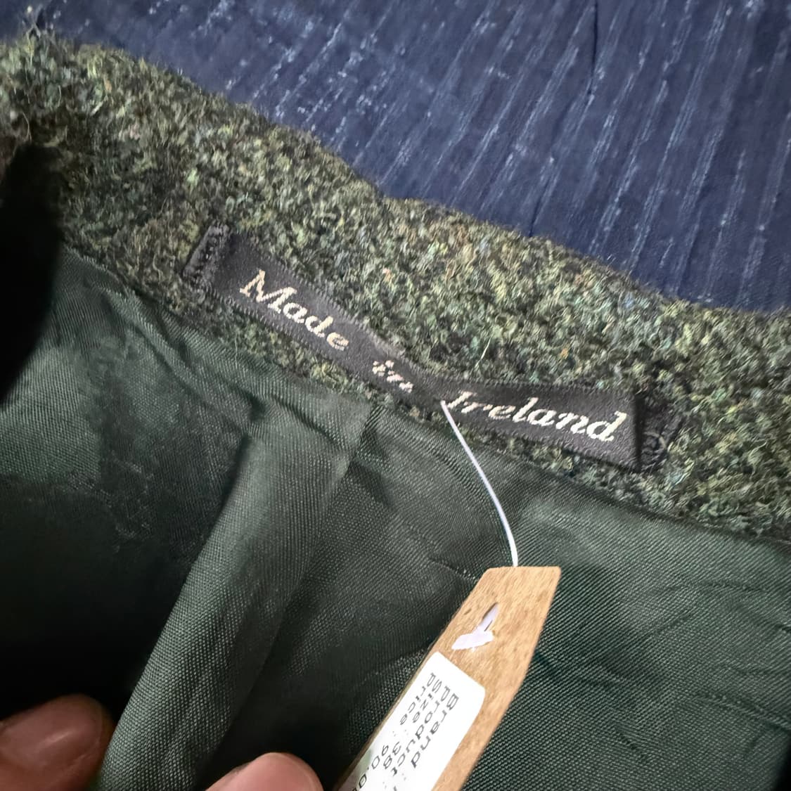 해리스트위드 트위드 울 자켓 38 상품이미지4