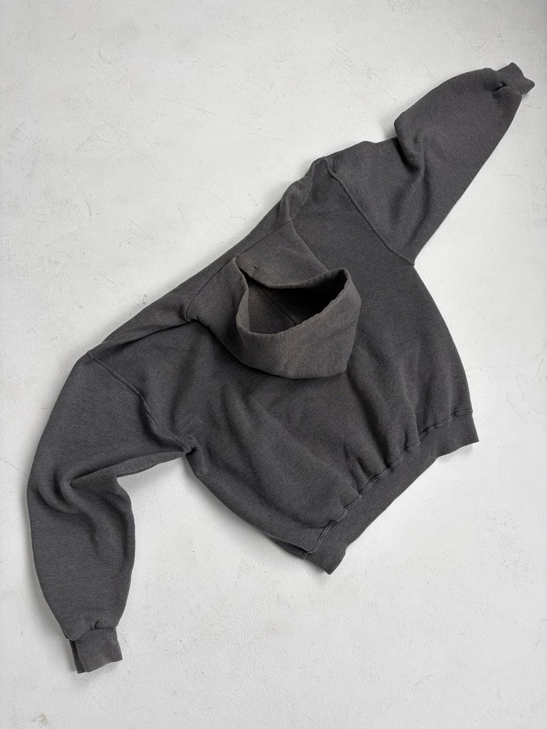 90s Russell Hoodie (charcoal) 상품이미지2