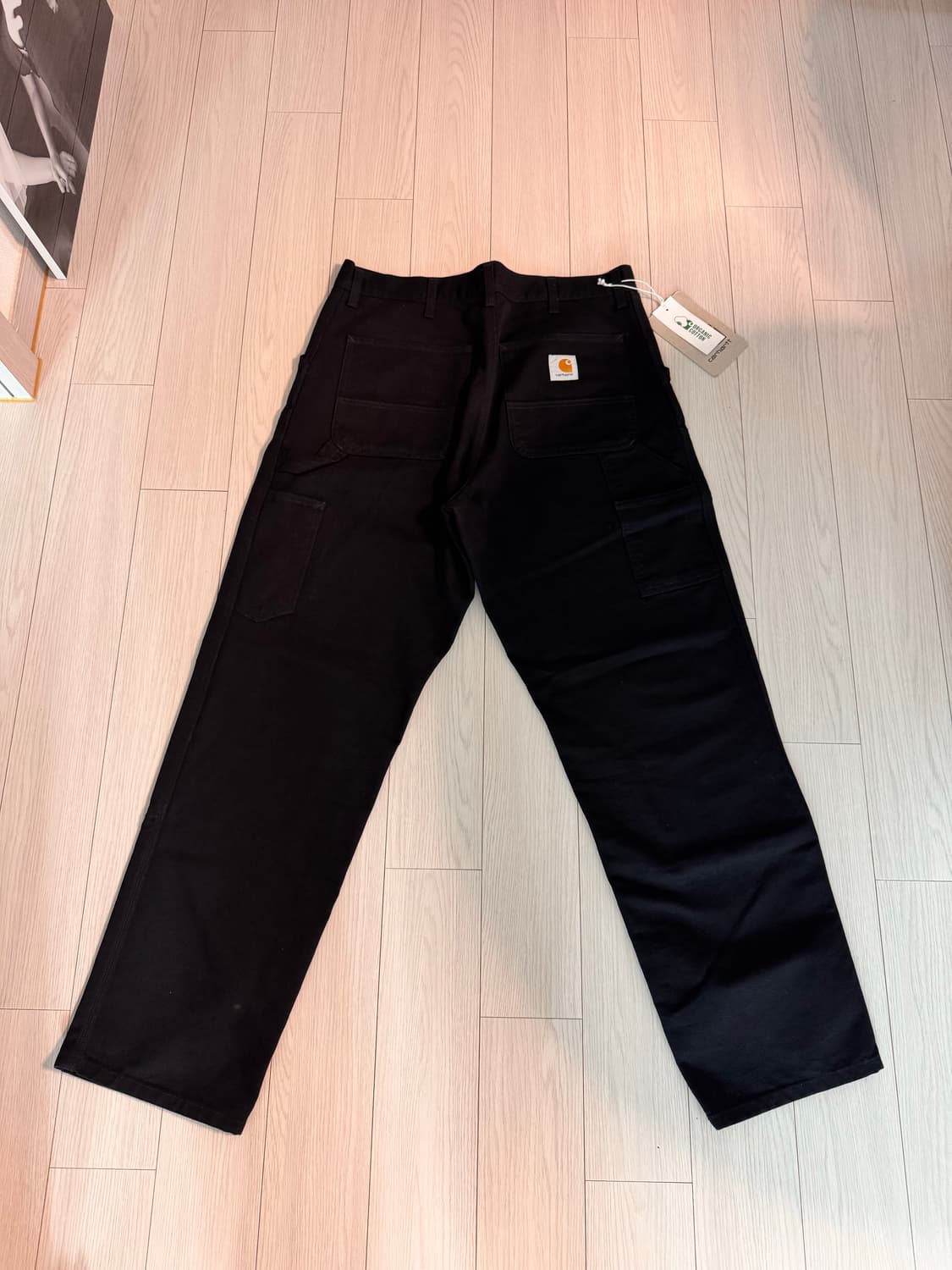 칼하트 wip 더블니 블랙 팬츠 36/32 상품이미지2